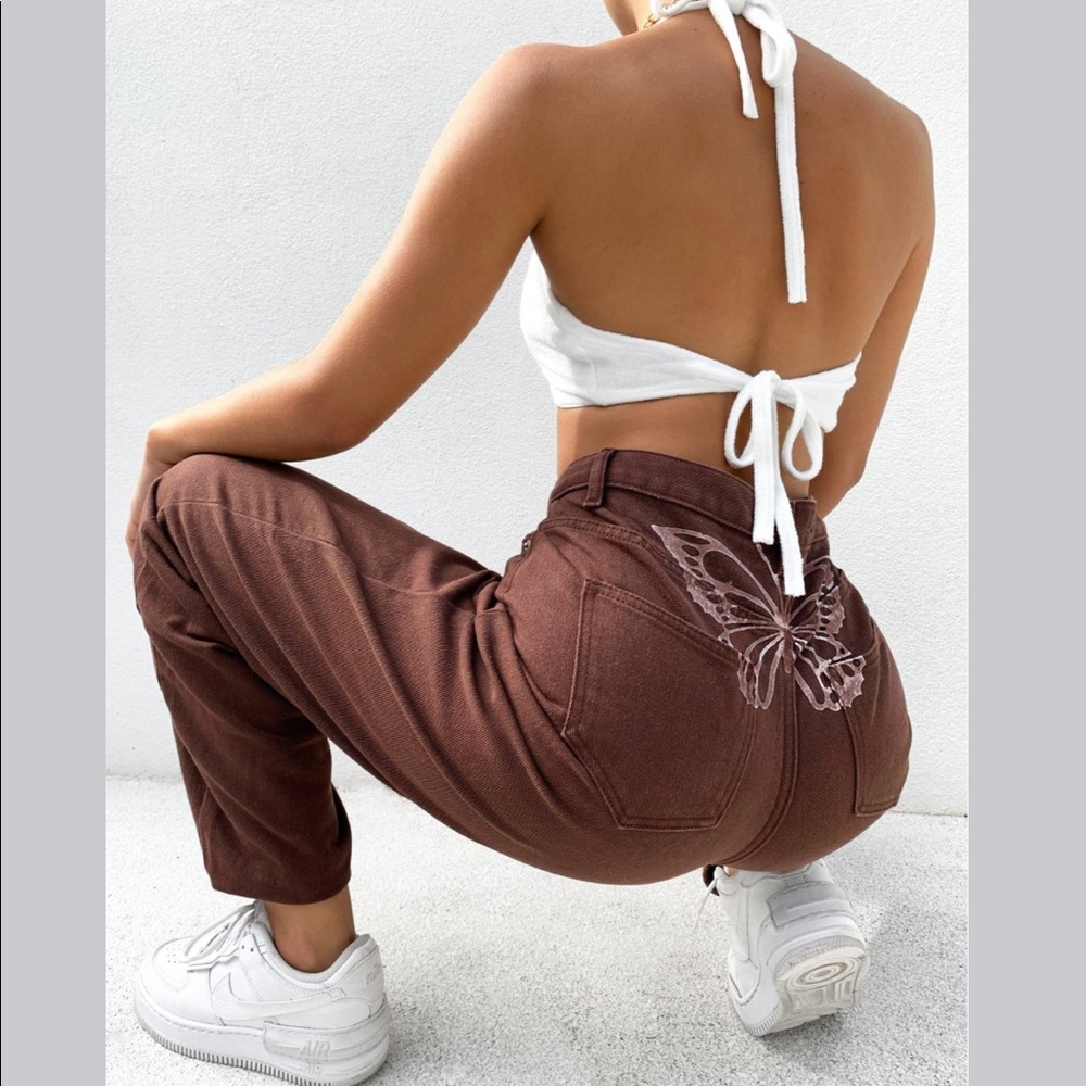 🤎TIGER MIST PIPA BUTTERFLY PANT🤎